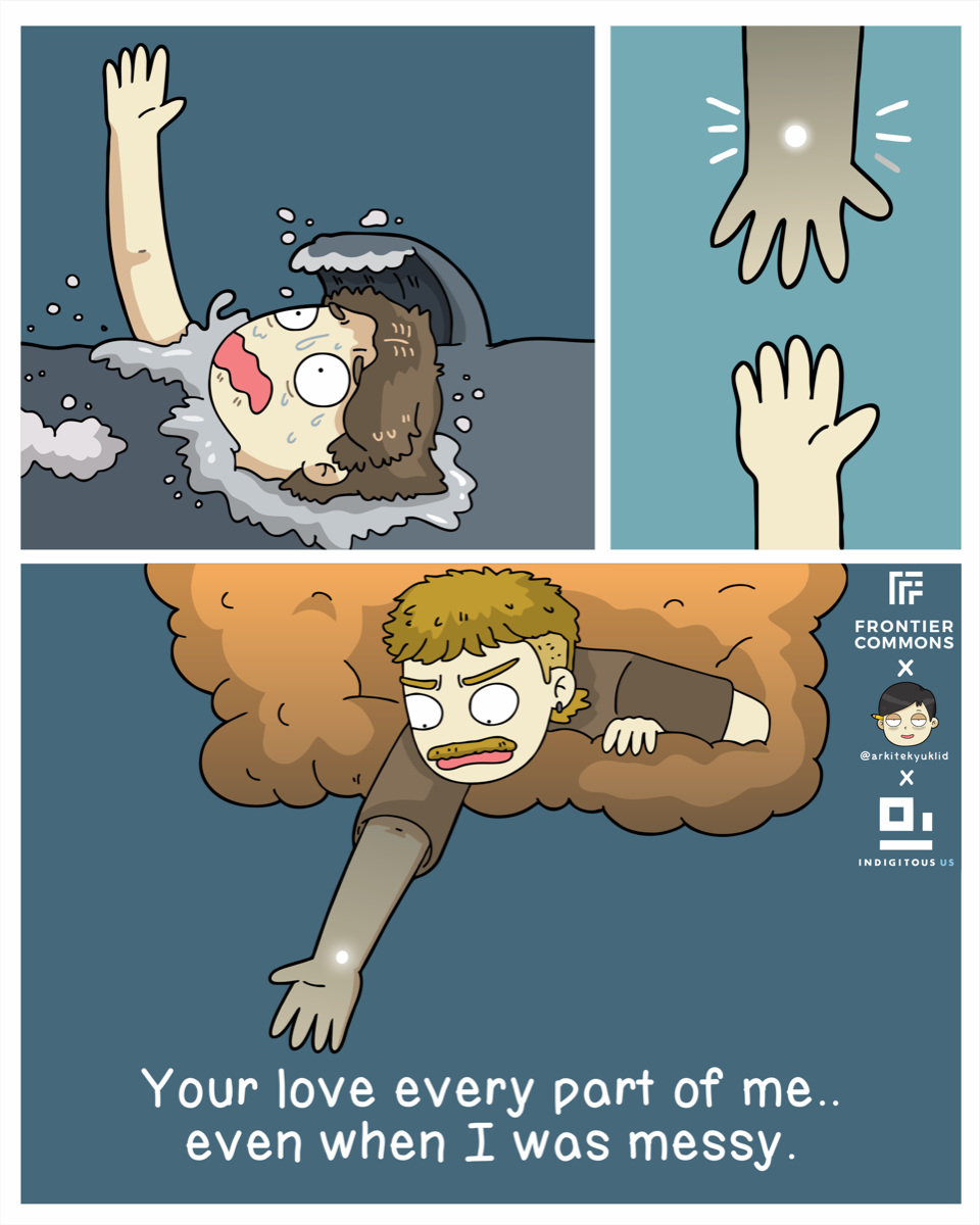 Your love every part of me.. even when I was messy.